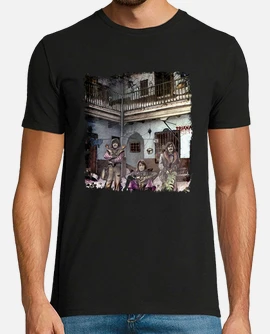 Camiseta Triana Rock Sevilla Premium Algodon Calidad 190grs