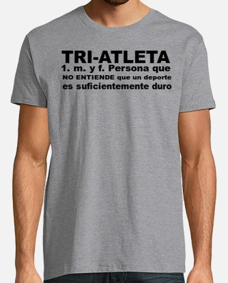 Camiseta triatlon definicion 2 de tria. laTostadora