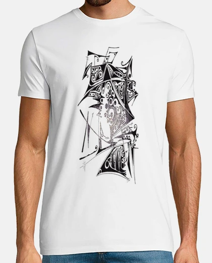 T-shirt tribalizando il kaos uomo