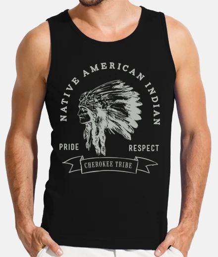 Camiseta tribu cherokee indio nativo americano