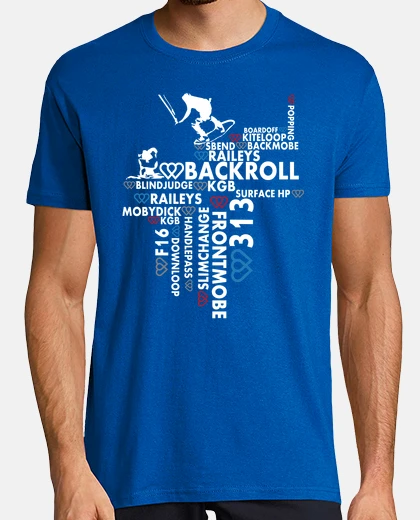 Camiseta TRICKS KITESURF