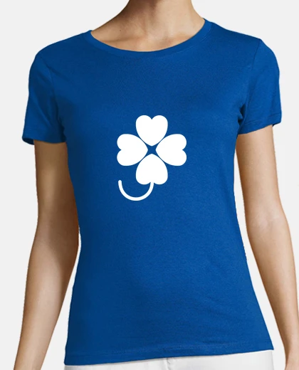 T-shirt trifoglio. t-shirt donna manica corta