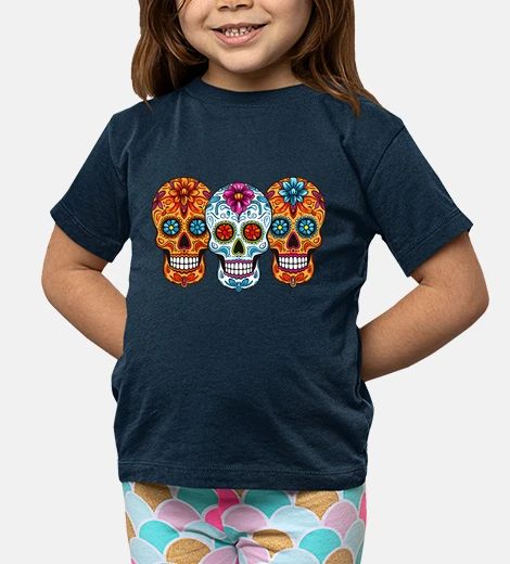 Vêtements trio de crane mexicain