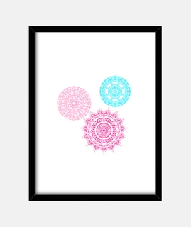 Trío de mandalas