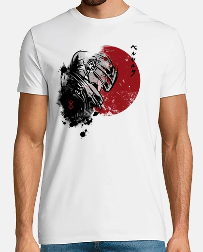 Tee-shirt tripes soleil rouge