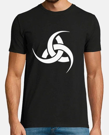 Tee-shirt Triple corne Odin Viking - blanc