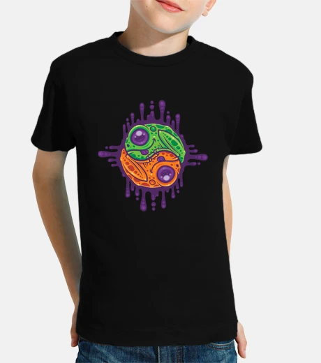 Ropa trippy drippy frog yin yang