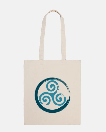Bolsa triskel azul