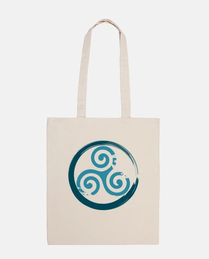 Bolsa triskel azul