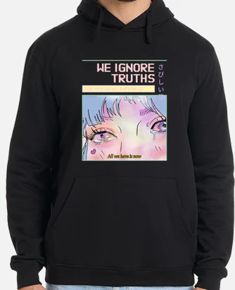 Sudadera triste chica anime ojos verdad... | laTostadora Sudadera triste chica anime ojos verdad... | laTostadora