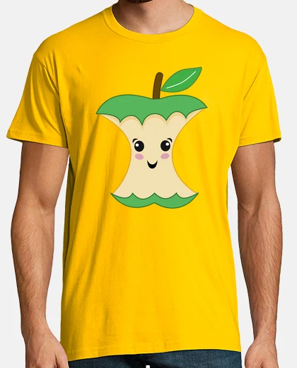 Tee-shirt Trognon de Pomme Kawaii
