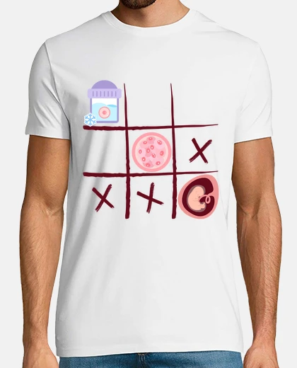 Tee-shirt trois embryons de suite pour réussir