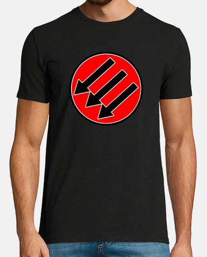 Tee-shirt trois flèches antifascismo 2