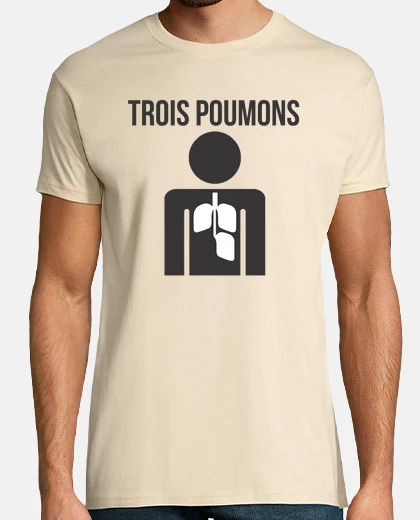 Tee-shirt Trois poumons - Football