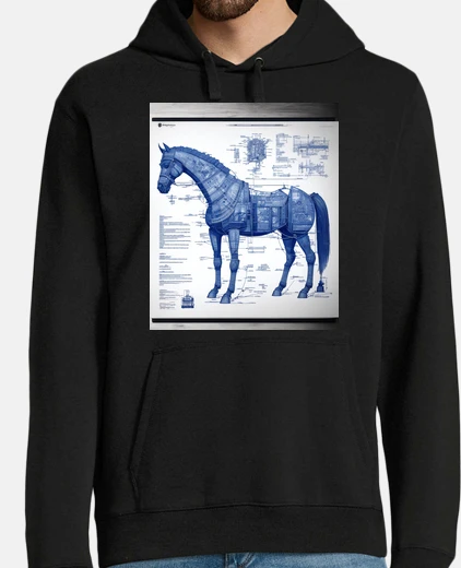 Sudadera trojan horse blueprint