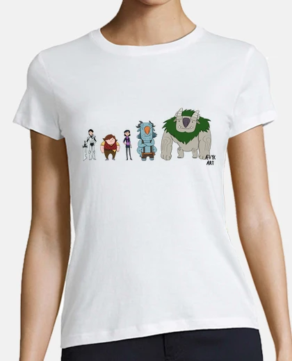 Camiseta Trollhunters grupo 2