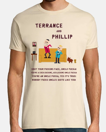 T-shirt Trombino e Pompadour - Shut your fucking face, Uncle Fucka! (South Park)