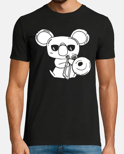 Tee-shirt tromboniste joueur de trombone koala av