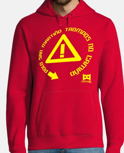 Sudadera Trompos no camiño (amarillo)
