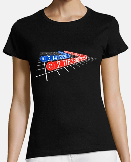 Tee-shirt tron numéro de course pi