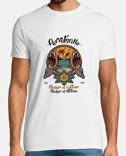 T-shirt TROPICAL PARROTS