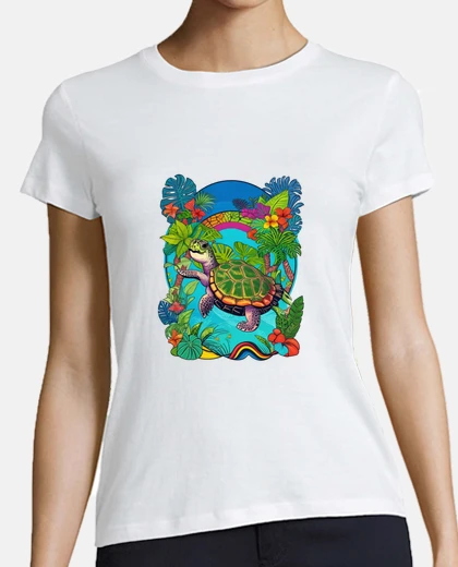 Playera tropical turtle - tropical - summer