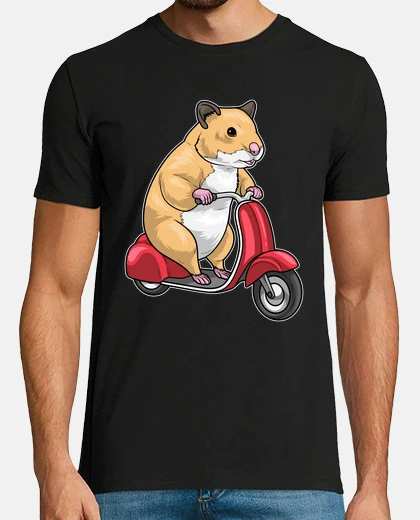 Tee-shirt trottinette pour hamster