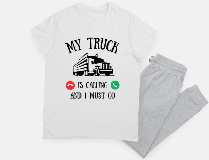 Pyjama truck is calling me road humor