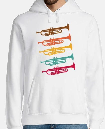 Hoodie Trumpet brass music