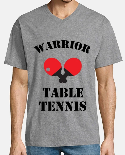 T-shirt tshirt tavolo uomo-pong, manica corta, collo