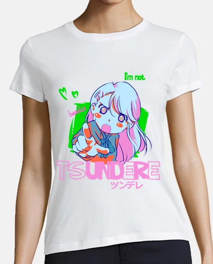 Tee-shirt tsundere