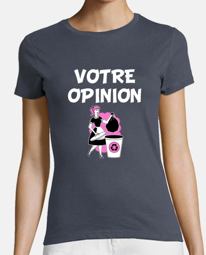 Playera tu opinión regalo opinión humor gracios