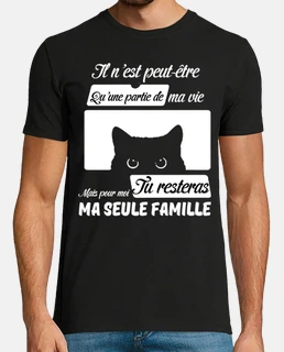 Tu resteras ma seule famille mon chat