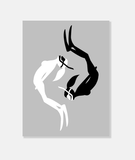 Tableau tuba yin yang