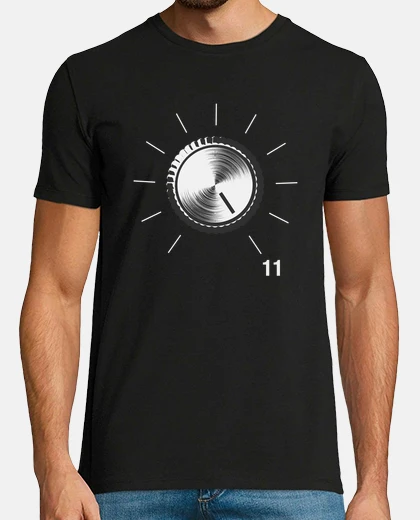 T-shirt Tube Amp Volume Knob  These go to 11