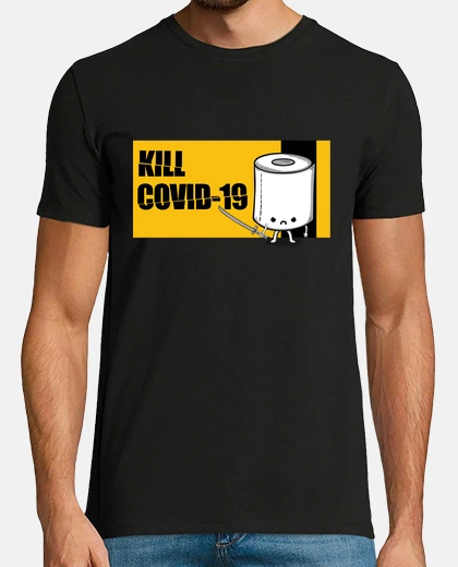 Tee-shirt tuer covid-19
