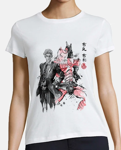 Tee-shirt tueur reine sumi-e