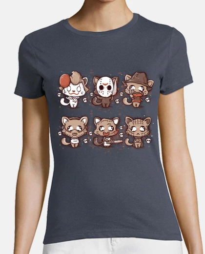 Tee-shirt tueurs kawaii