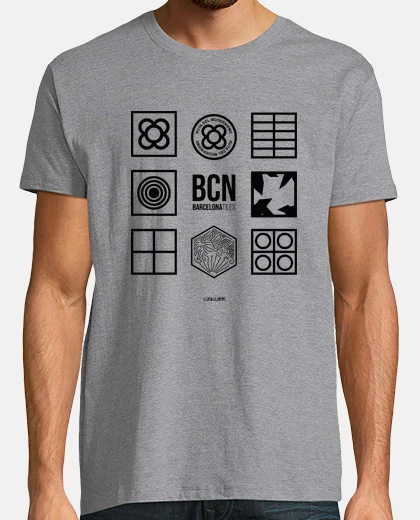Tee-shirt tuiles bcn tuiles de barcelone