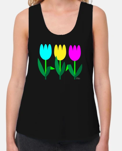 T-shirt tulips