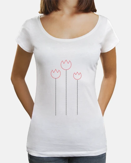 T-shirt tulips