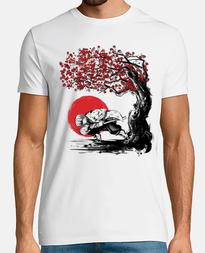T-shirt tuono sotto il sole