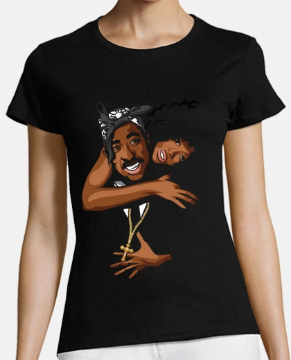 Camiseta Tupac Cartoon