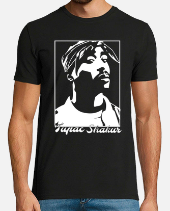 2Pac Shakur White on Red West Coast Gangsta Baseball Jersey