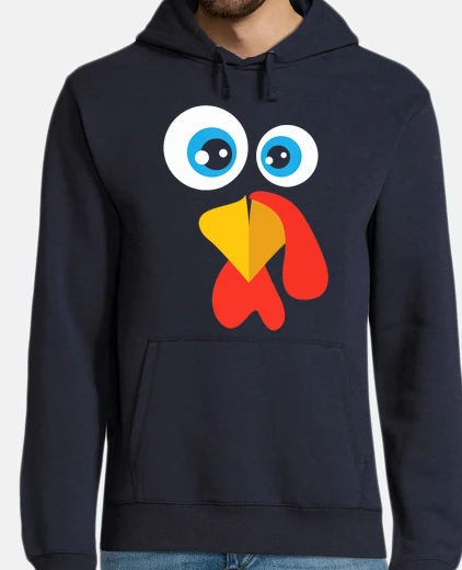 Hoodie turkey head chicken rooster duck