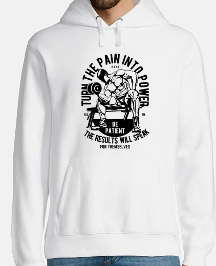 Sudadera Turn the Pain into Power