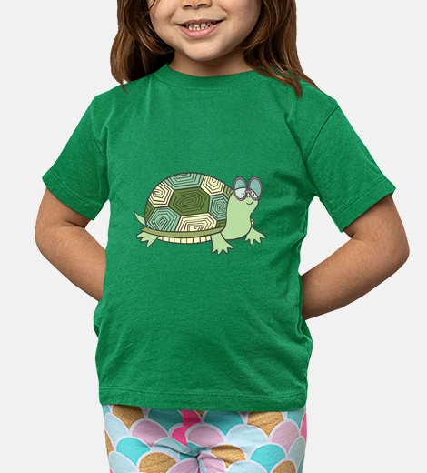 Kids turtle with glasses