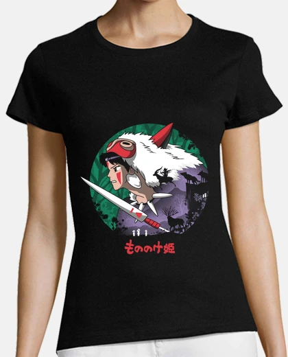 T-shirt tutore delle donne delle camicie di spiriti forestali
