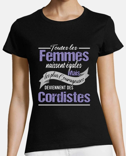 T-shirt tutte le donne sono tecniche di accesso