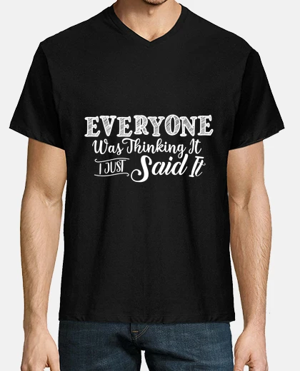 T-shirt tutti lo stavano pensando l39ho appena 